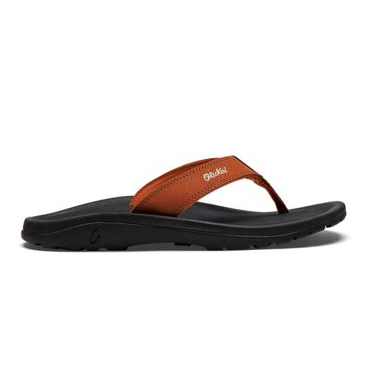 OluKai ‘Ohana Men's Best Selling Beach Sandals - Dirt / Lava Rock