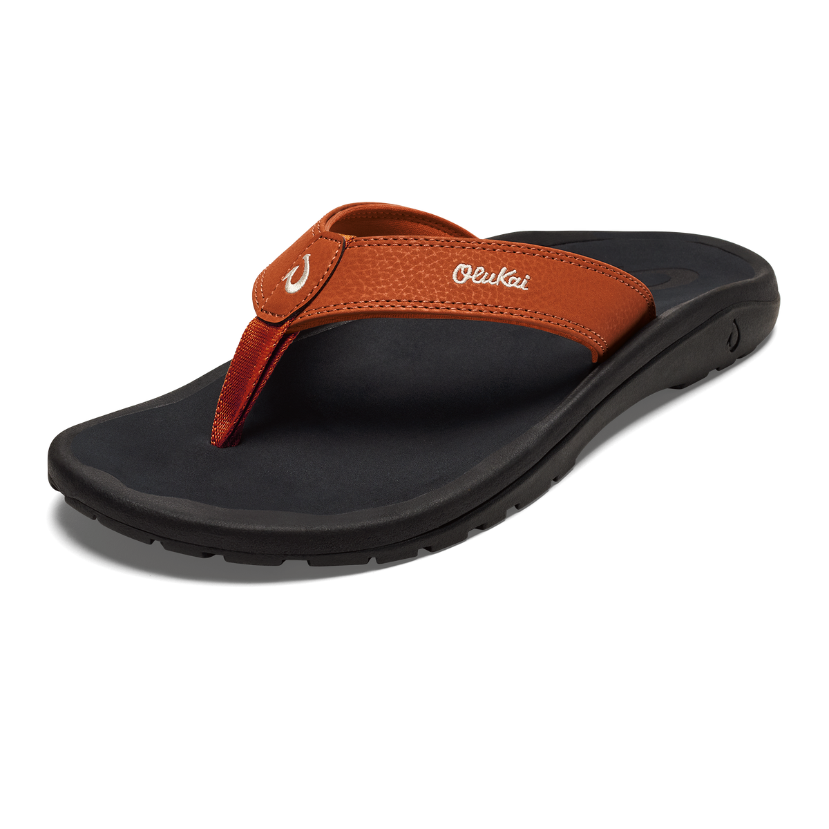 OluKai ‘Ohana Men's Best Selling Beach Sandals - Dirt / Lava Rock