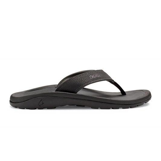 OluKai OluKai ‘Ohana - Black / Dark Shadow | Men's Beach Sandals