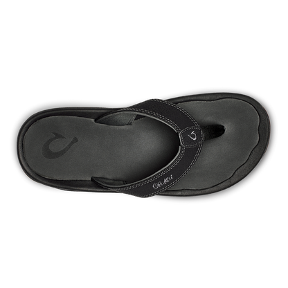 OluKai OluKai ‘Ohana - Black / Dark Shadow | Men's Beach Sandals