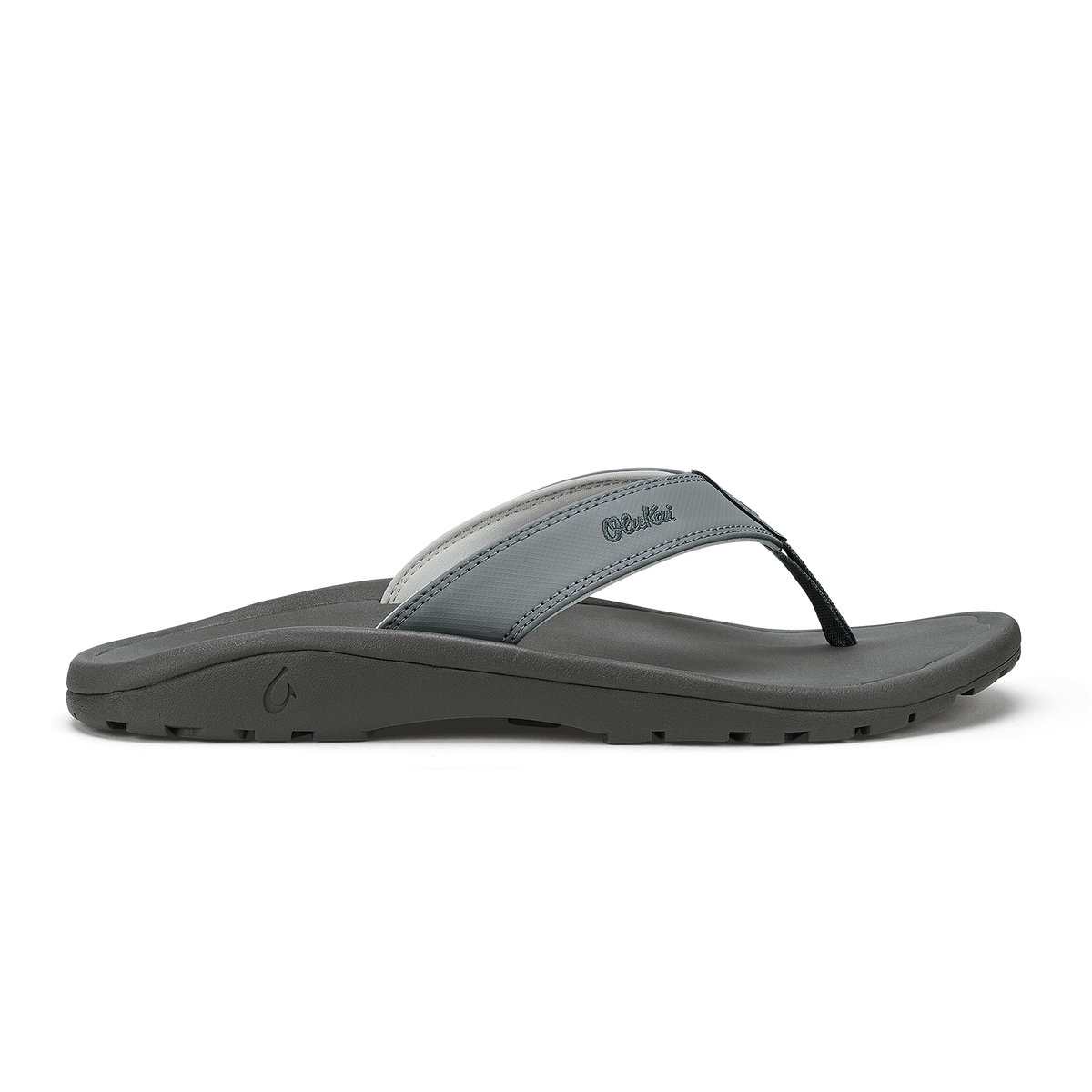 OluKai ‘Ohana Men's Best Selling Beach Sandals - Ash / Rock