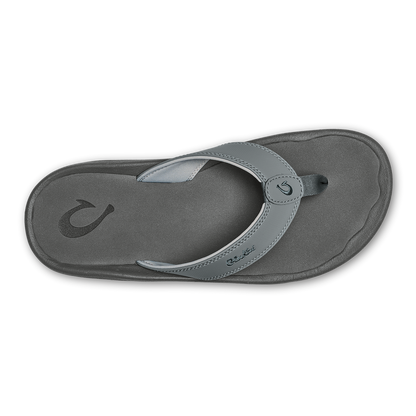 OluKai ‘Ohana Men's Best Selling Beach Sandals - Ash / Rock