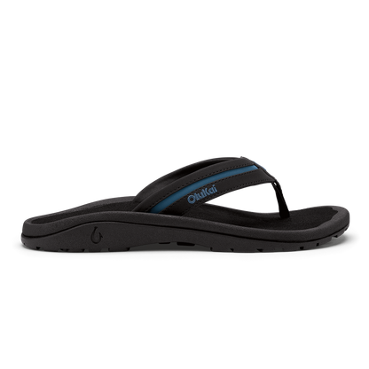 OluKai ʻOhana Pālua - Black / Slate Blue