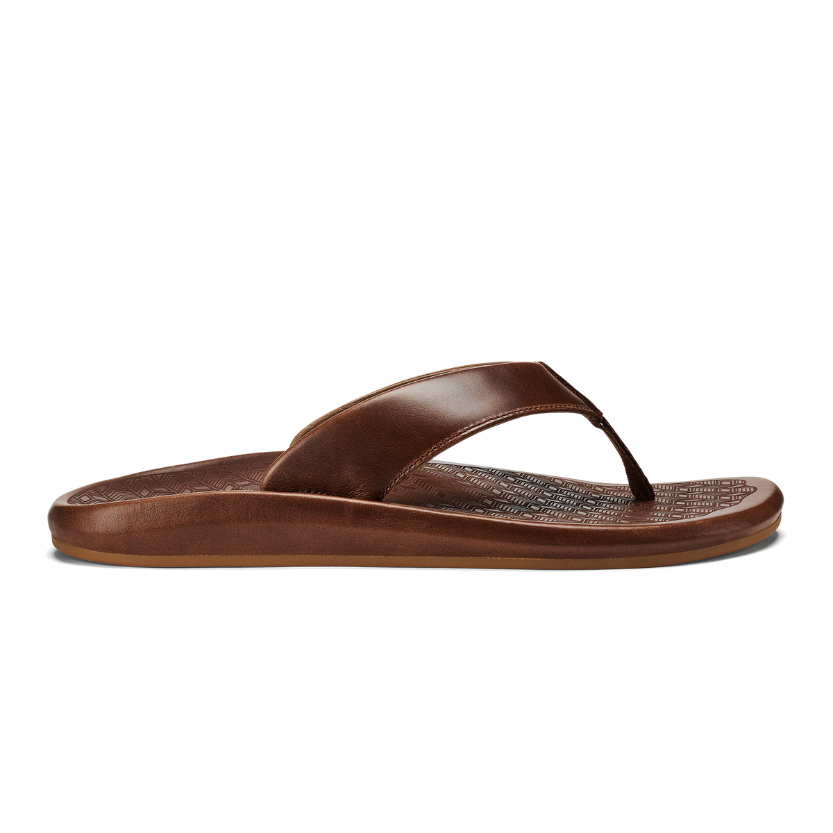 OluKai ‘Ilikai Men‘s Leather Sandals - Toffee