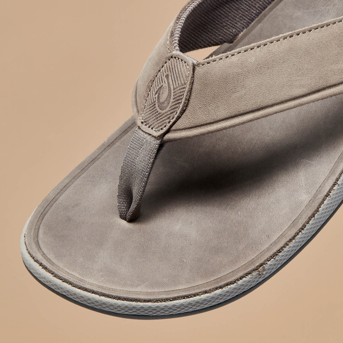 OluKai Tuahine Men's Waterproof Leather Beach Sandals - Lagoon