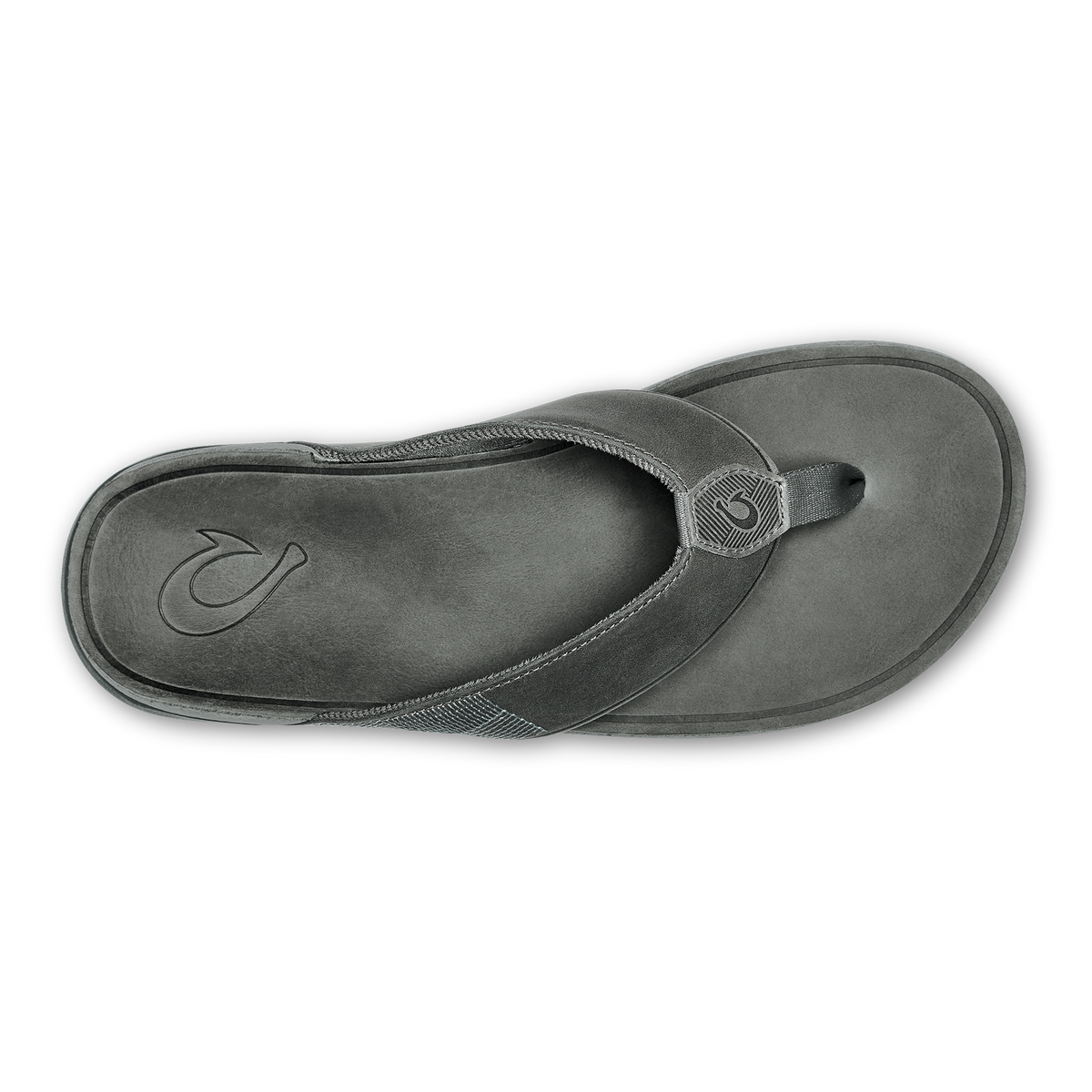 OluKai Tuahine Men's Waterproof Leather Beach Sandals - Lagoon