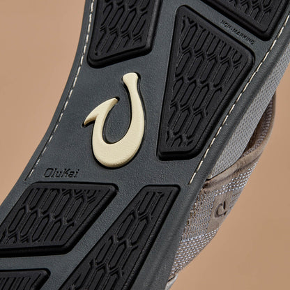 OluKai Tuahine Men's Waterproof Leather Beach Sandals - Lagoon