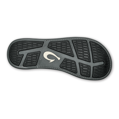 OluKai Tuahine Men's Waterproof Leather Beach Sandals - Lagoon