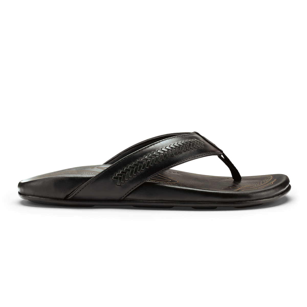 OluKai Mea Ola Mano - Black / Dk Shadow