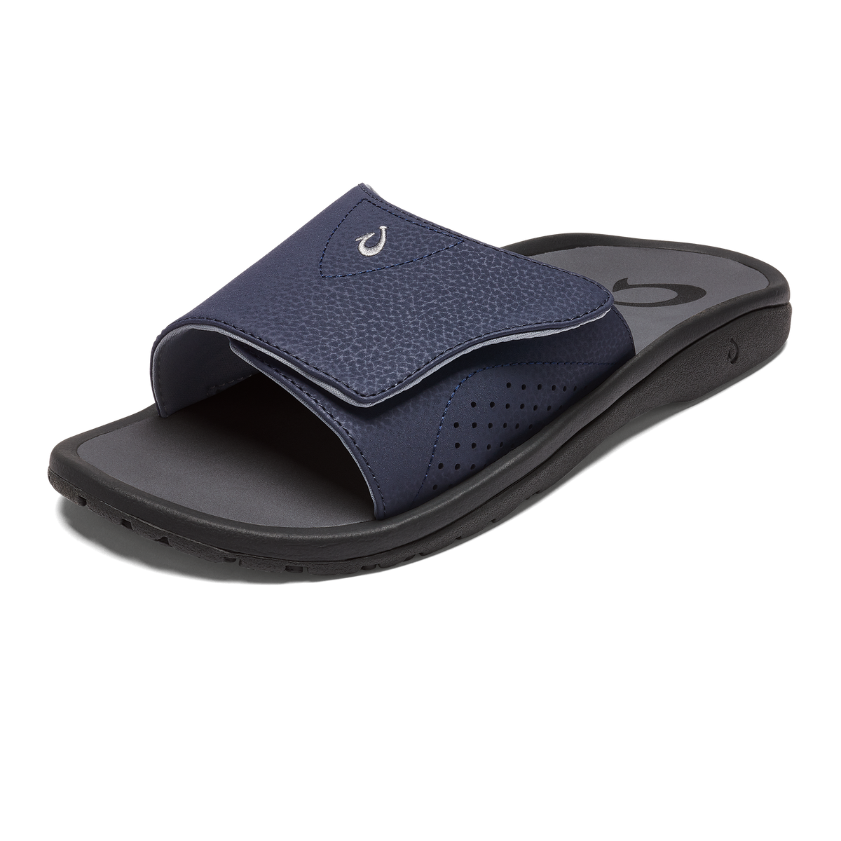 OluKai OluKai Nalu Slide - Trench Blue / Charcoal | Men's Sandals