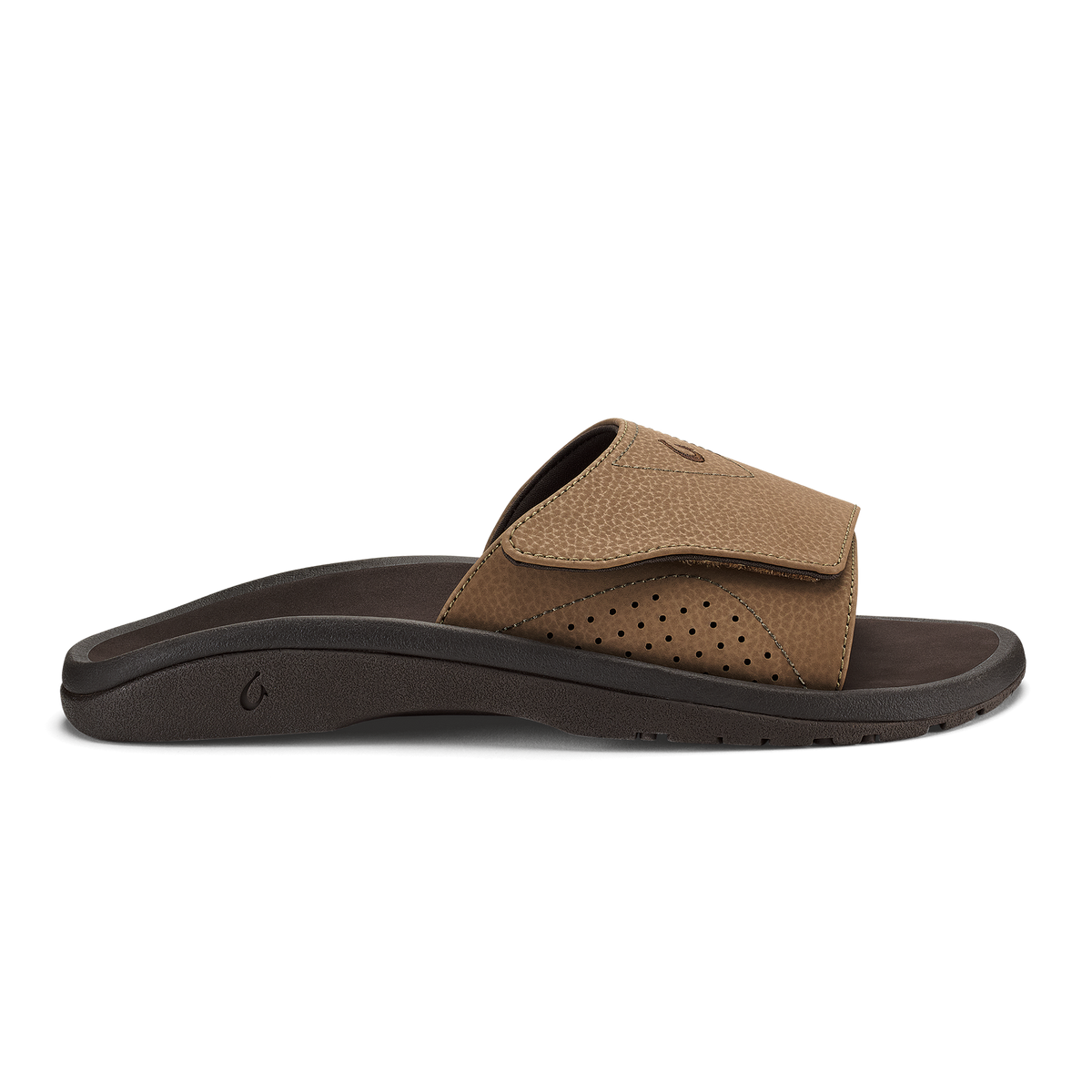 OluKai Nalu Slide - Tan / Dk Java