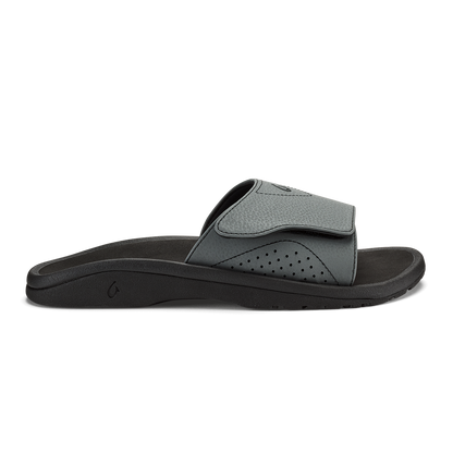 OluKai Nalu Slide - Rock / Black