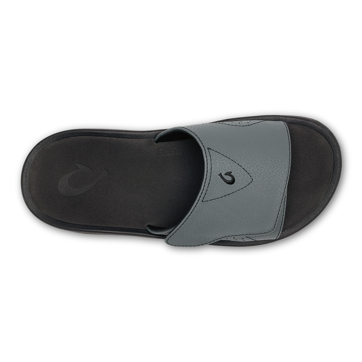 OluKai Nalu Slide - Rock / Black