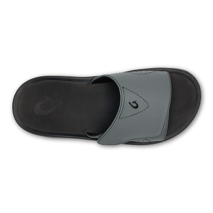 OluKai Nalu Slide - Rock / Black