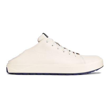 OluKai Wai‘alae Men’s Waterproof Leather Golf Shoes - White