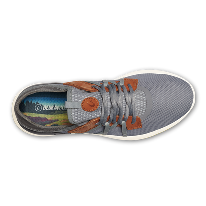 OluKai Manele Men’s Breathable Golf Shoes - Poi / Charcoal
