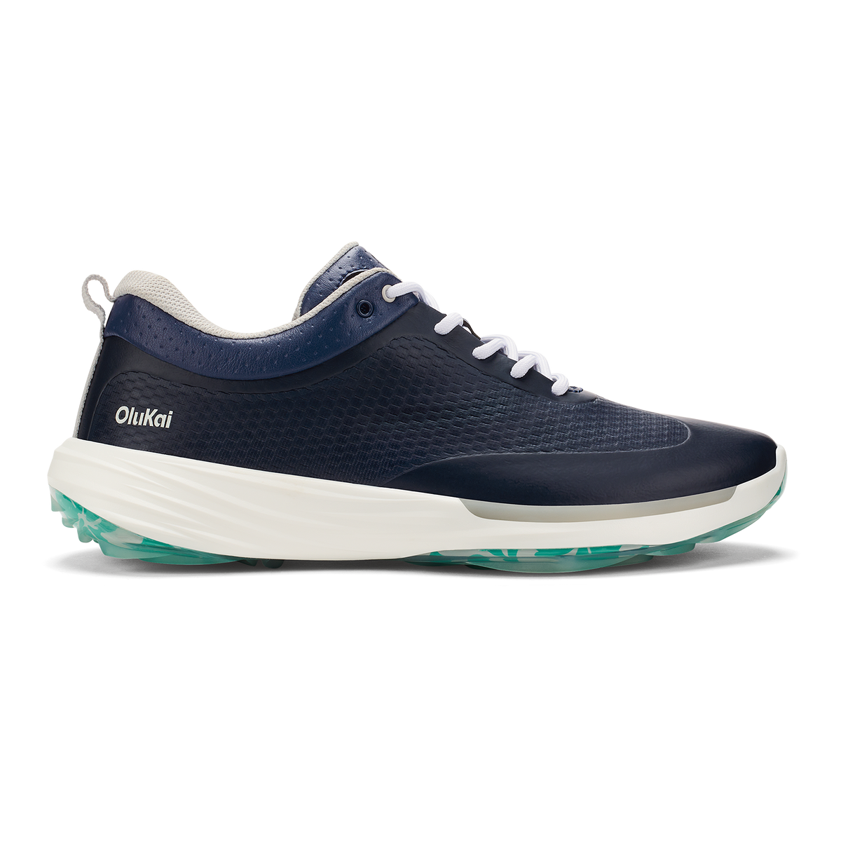 OluKai Mākena Men’s Waterproof Golf Shoes - Mood Indigo