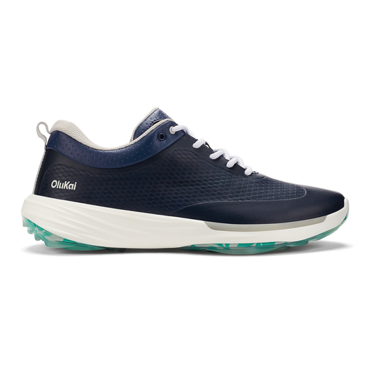 OluKai Mākena Men’s Waterproof Golf Shoes - Mood Indigo
