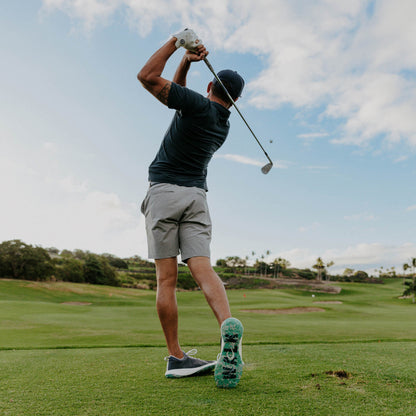 OluKai Mākena Men’s Waterproof Golf Shoes - Mood Indigo