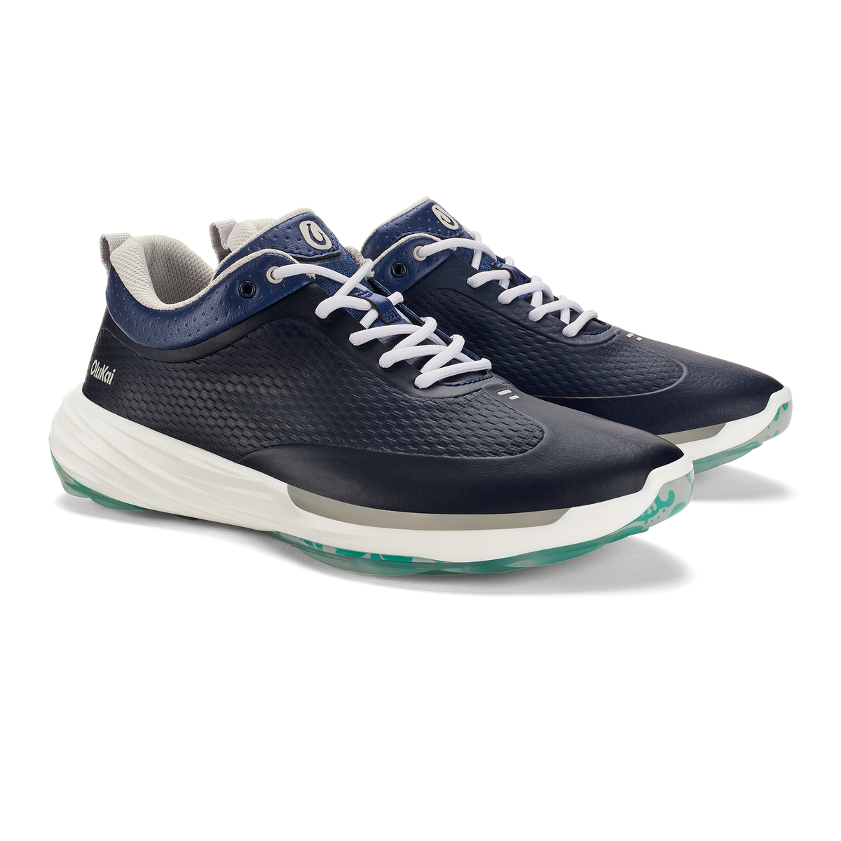 OluKai Mākena Men’s Waterproof Golf Shoes - Mood Indigo