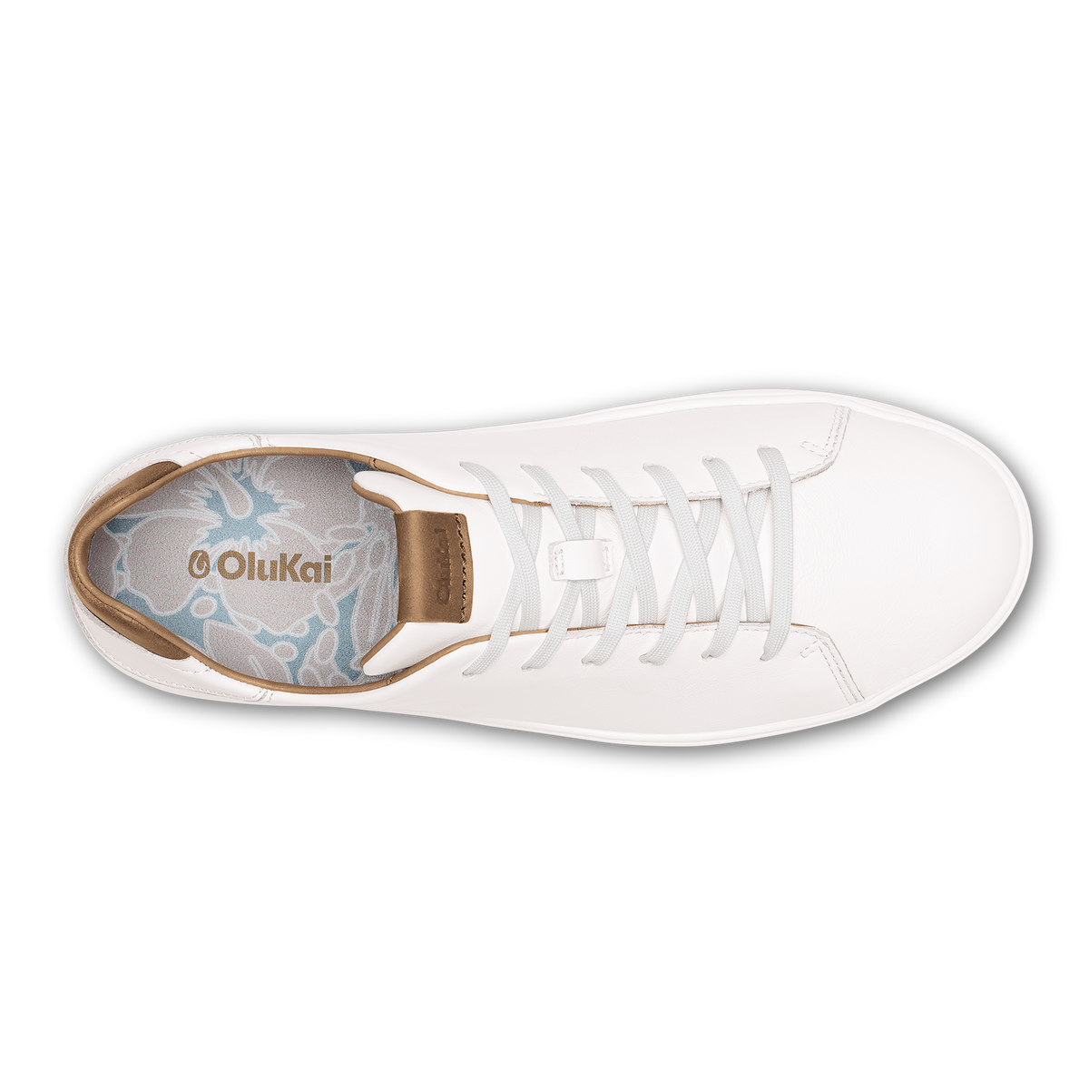 OluKai Wai‘alae - White / Tan