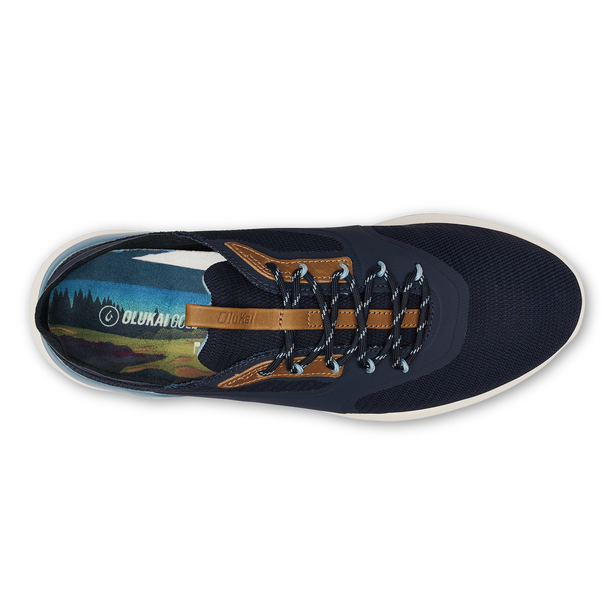 OluKai OluKai Kā‘anapali Men’s Golf Shoe - Trench Blue / Sea Ice