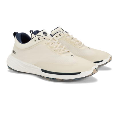 OluKai Mākena Men’s Waterproof Golf Shoes - White Sand