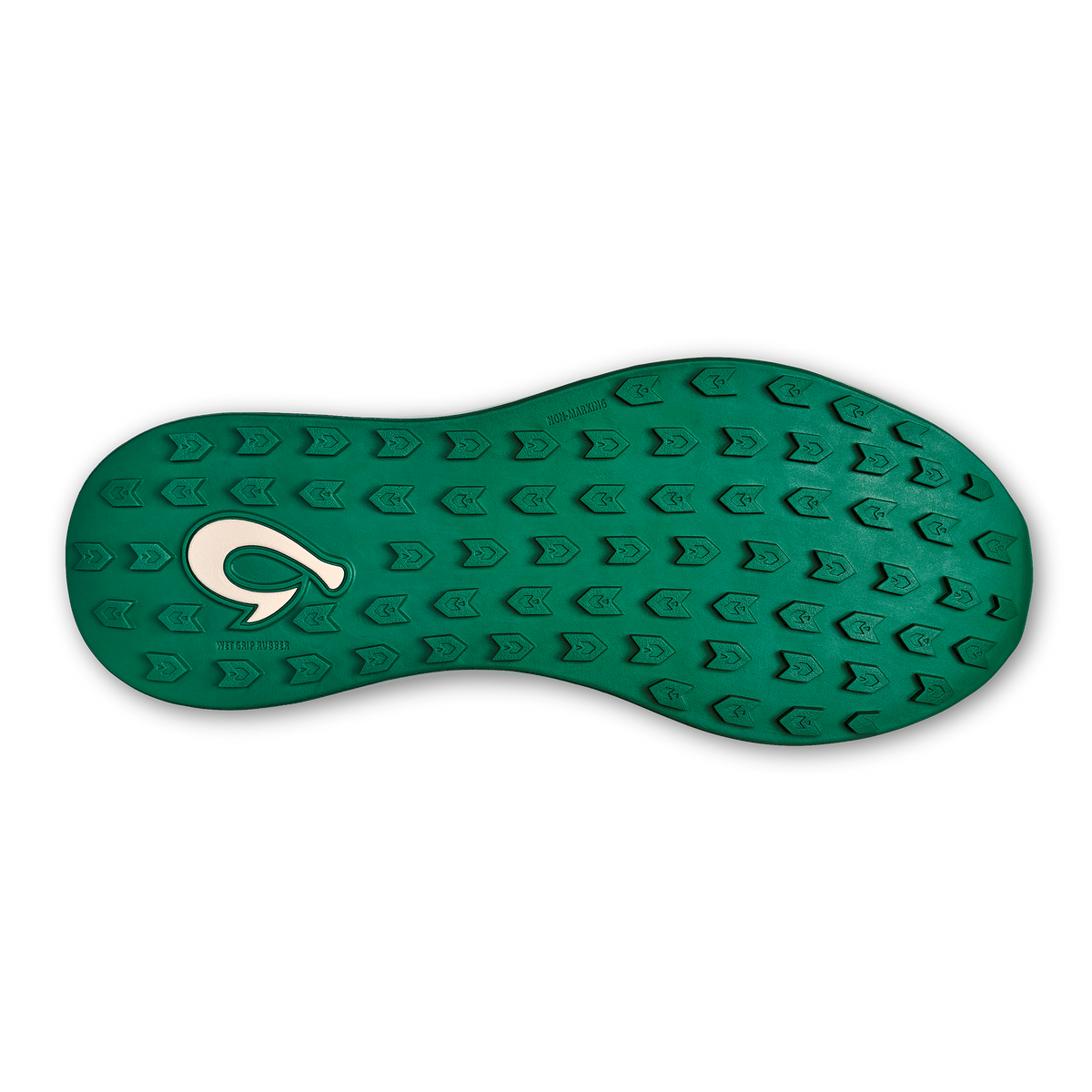 OluKai Manele Men’s Breathable Golf Shoes - White / Bamboo