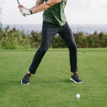 OluKai OluKai Kā‘anapali Men’s Golf Shoe - Pavement / Vintage Blue