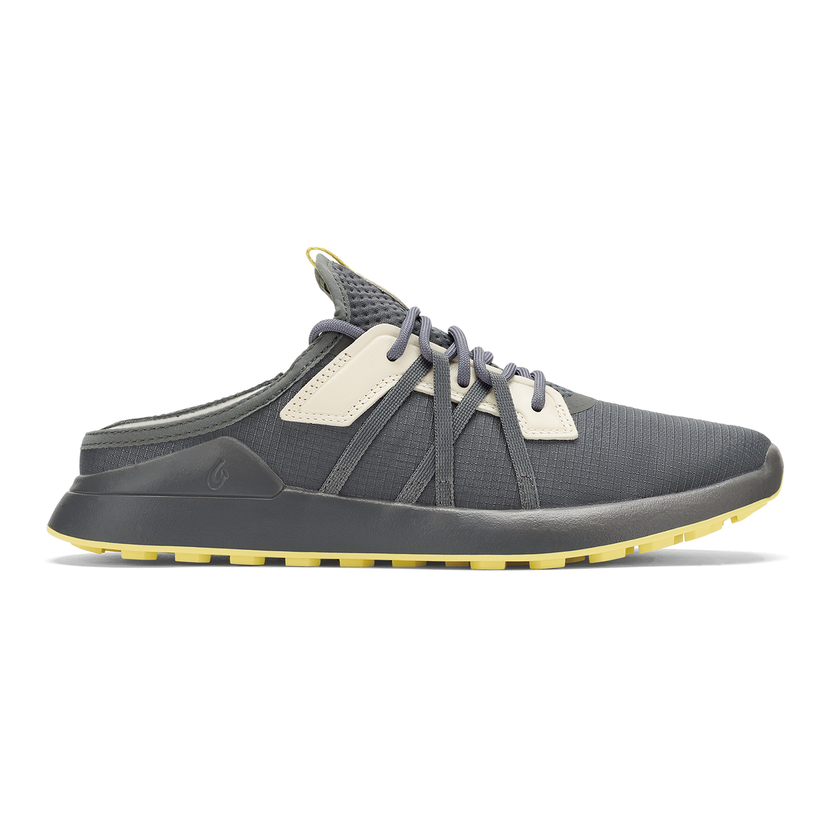 OluKai Manele Men’s Breathable Golf Shoes - Rock / Flower