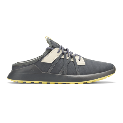 OluKai Manele Men’s Breathable Golf Shoes - Rock / Flower