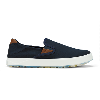 OluKai Wai‘alae Slip On Men’s Golf Shoes - Trench Blue
