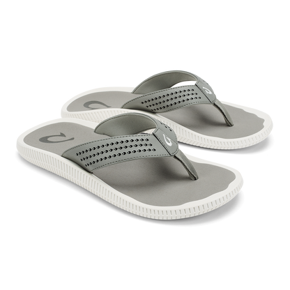 OluKai Ulele Golf Men’s Golf Sandals - Ash