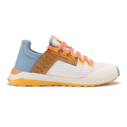 OluKai Wailuku Women’s Athletic Shoes - Bright White / Sea Ice