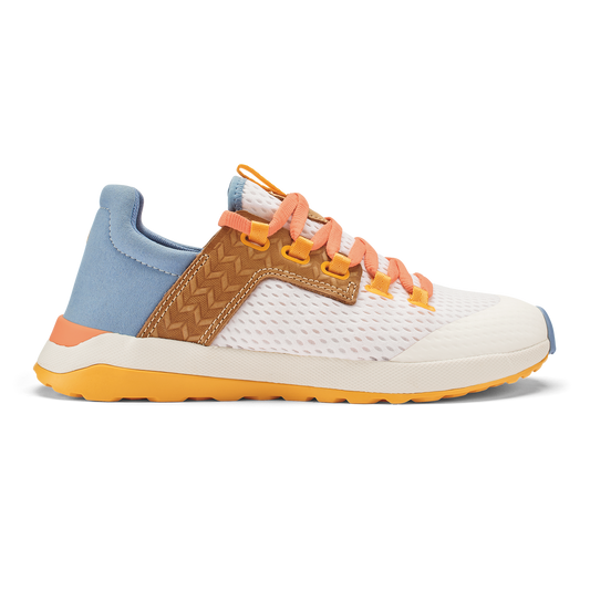 OluKai Wailuku Women’s Athletic Shoes - Bright White / Sea Ice
