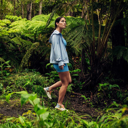 OluKai Wailuku Women’s Athletic Shoes - Bright White / Sea Ice