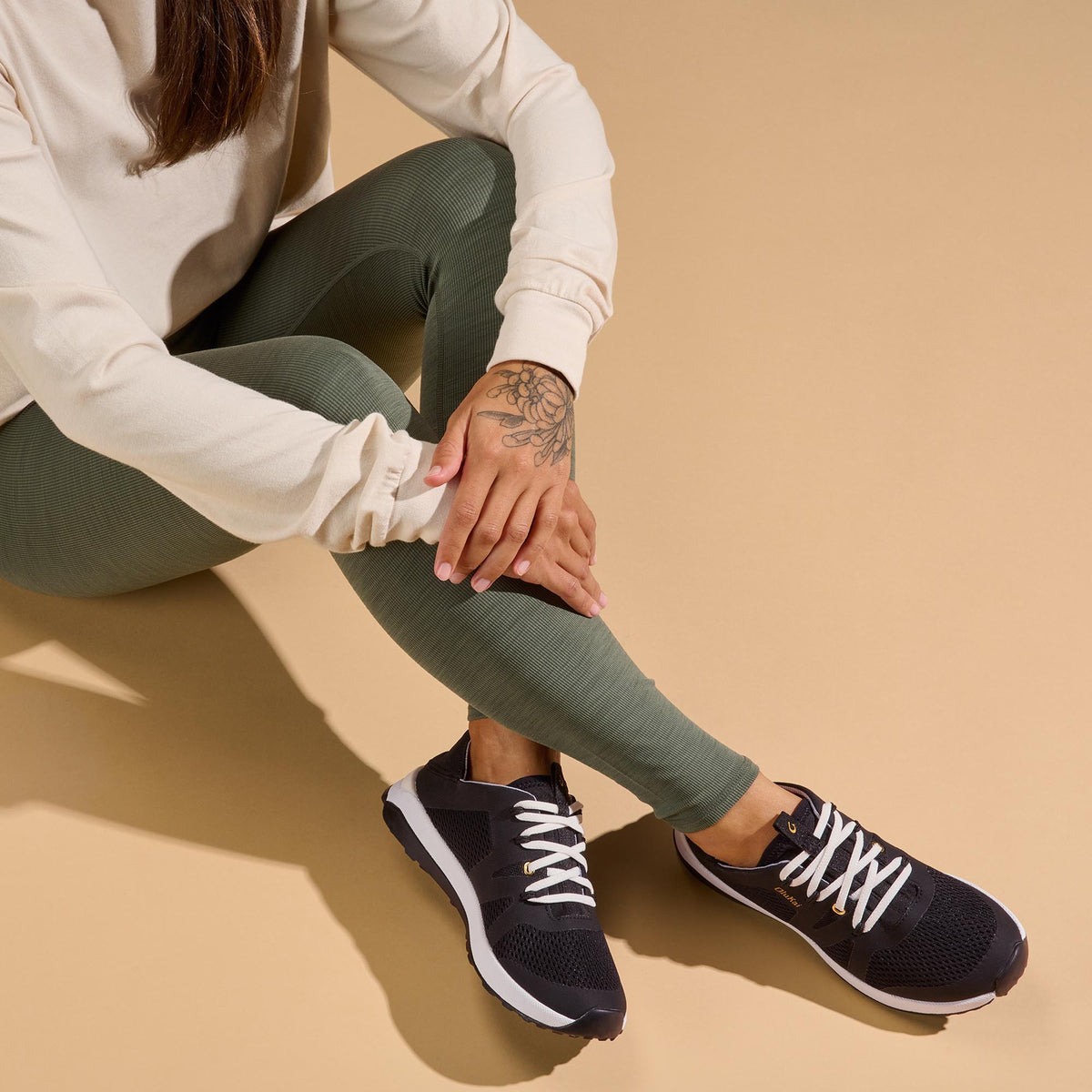 OluKai Huia Women’s Athleisure Shoes - Black
