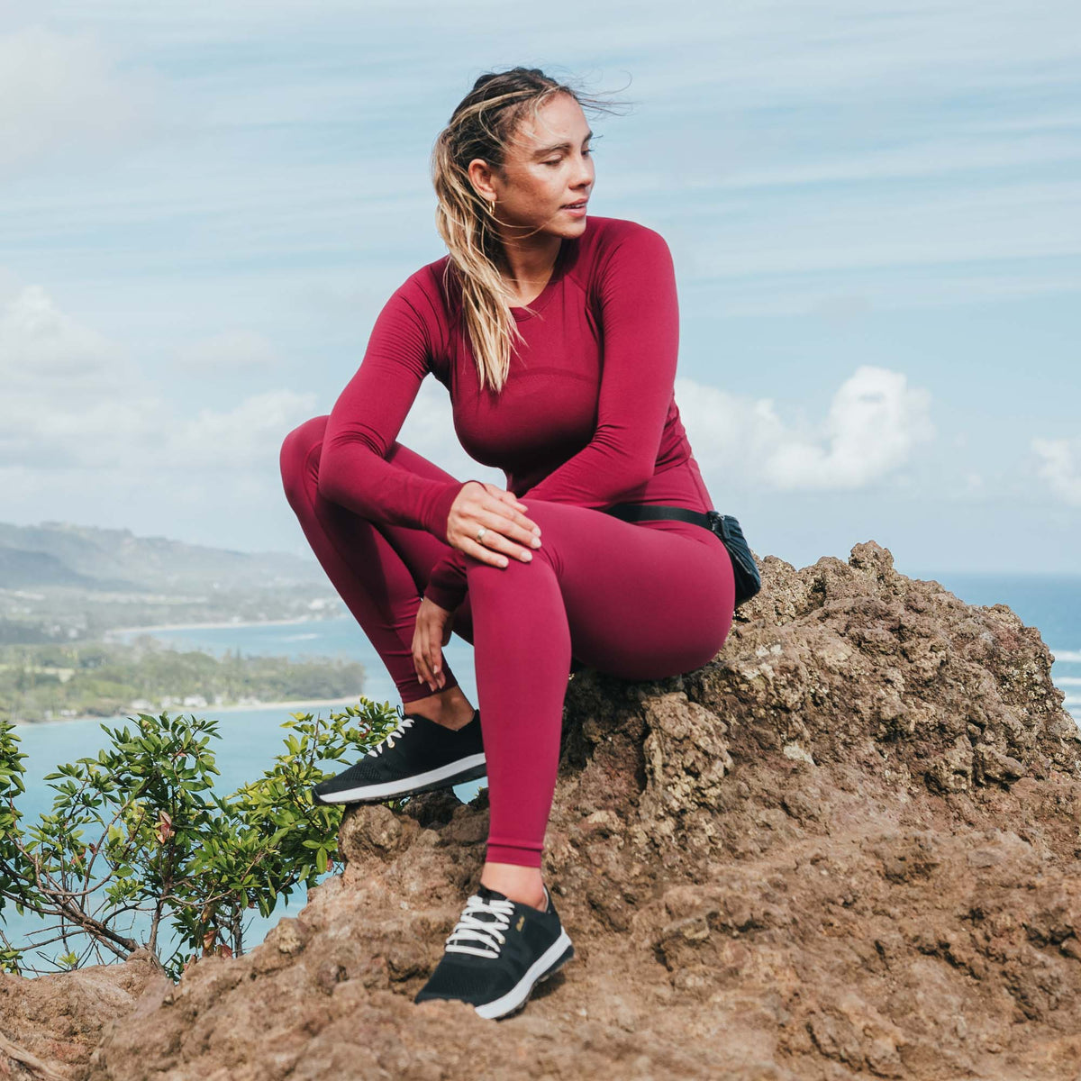 OluKai Huia Women’s Athleisure Shoes - Black
