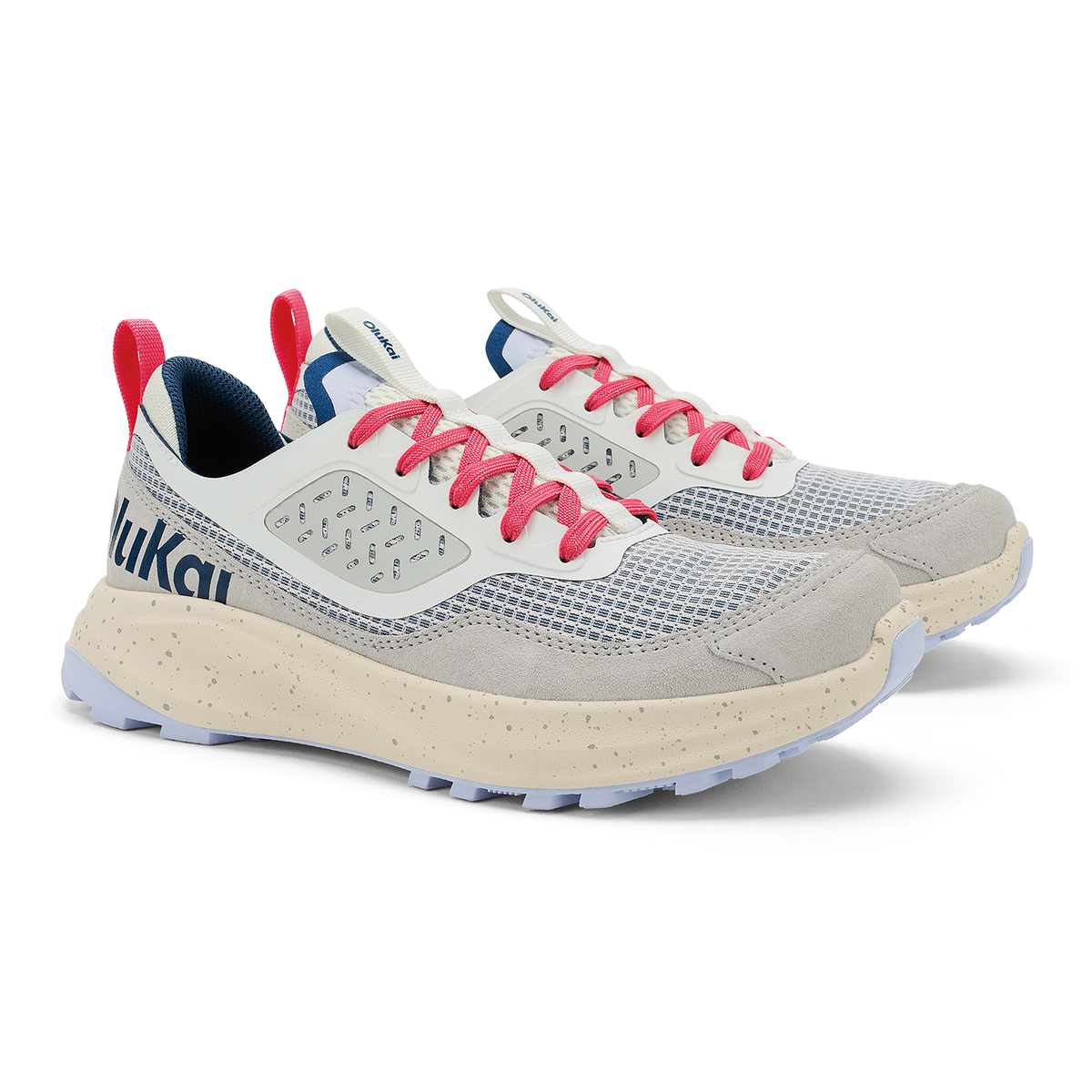 OluKai Makiki - Bright White / Coastal Blue | Olukai