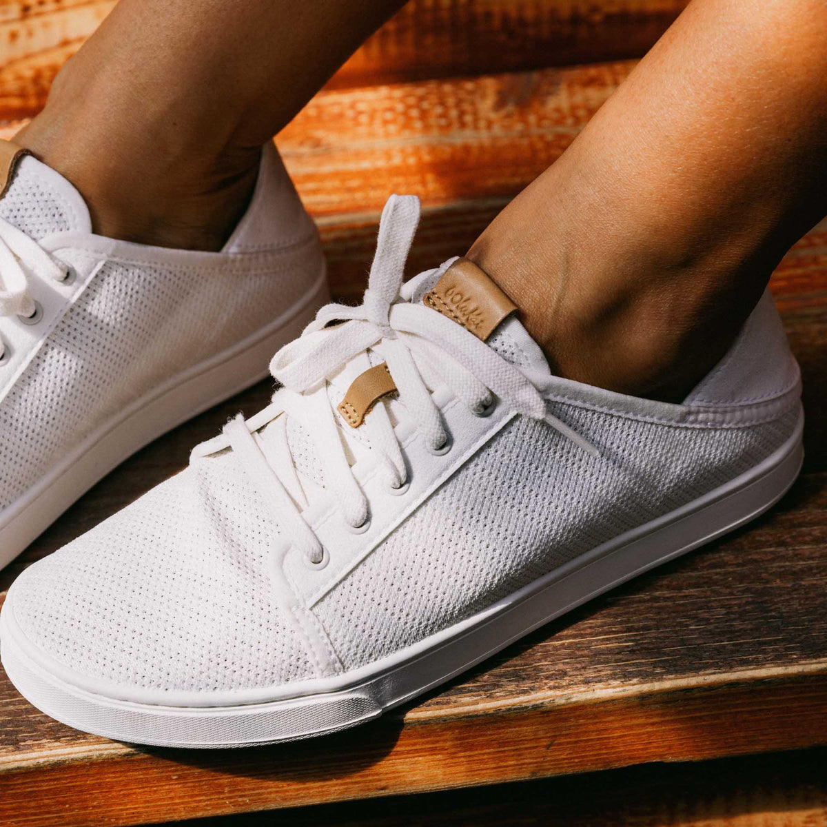 OluKai Pehuea Lī Women's Sneakers - White