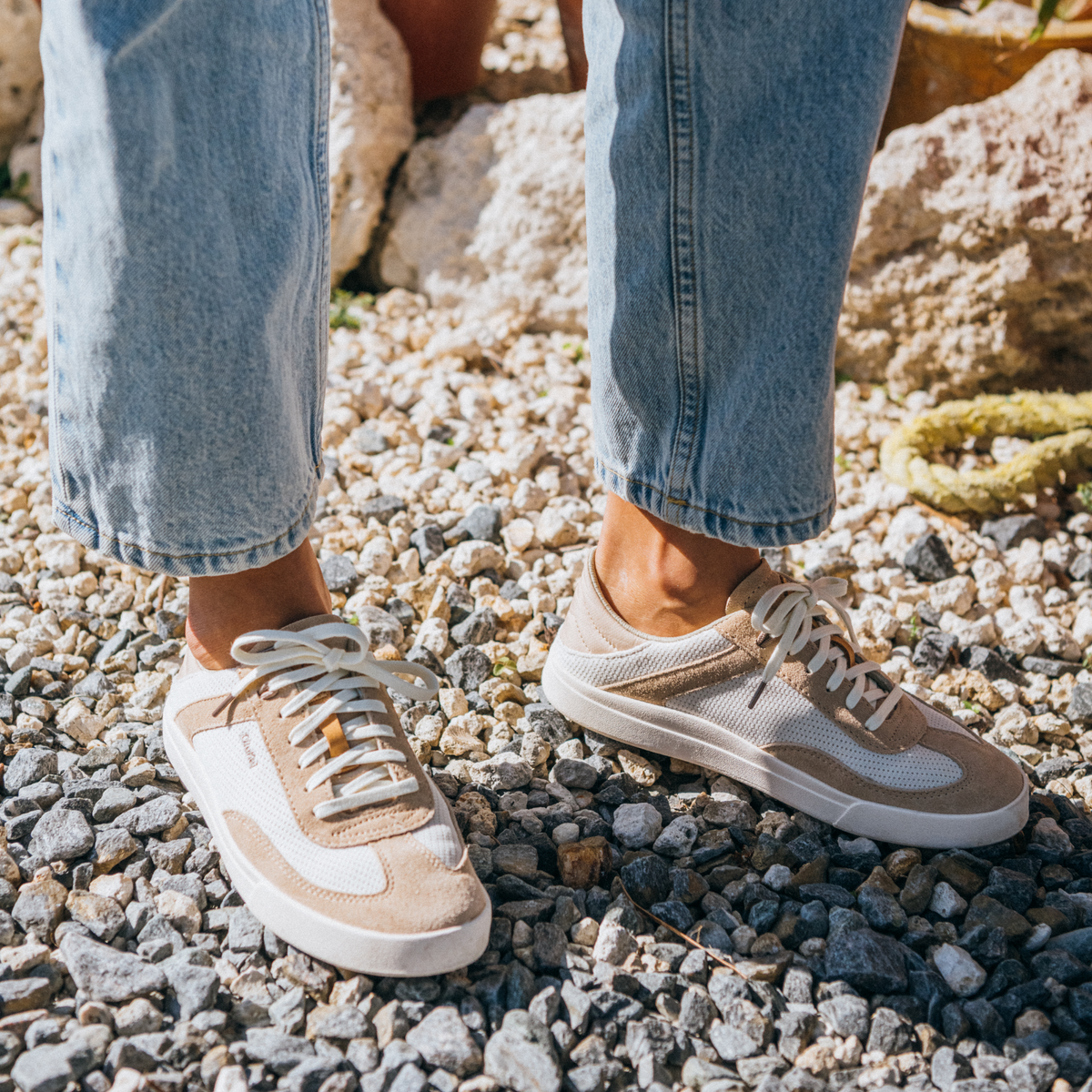 OluKai Kīlea Women’s Sneaker Shoes - Tan / Tapa