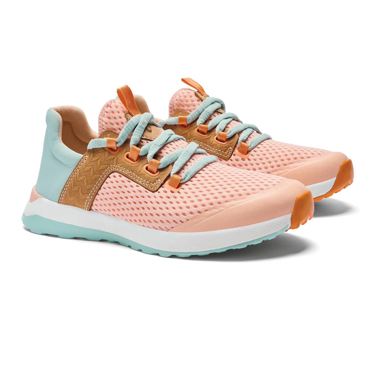 OluKai Wailuku Women’s Athletic Shoes - Peach / Swell