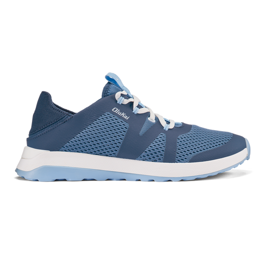 OluKai Huia Women’s Athleisure Shoes - Vintage Blue / Sea Ice