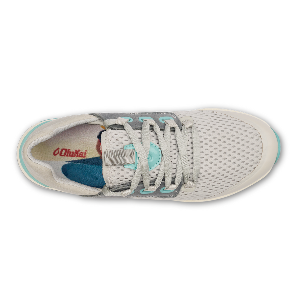 OluKai Wailuku Women’s Athletic Shoes - Mist Grey