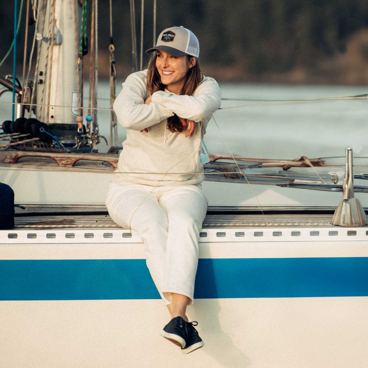 OluKai Pehuea Lī Women's Sneakers - Trench Blue