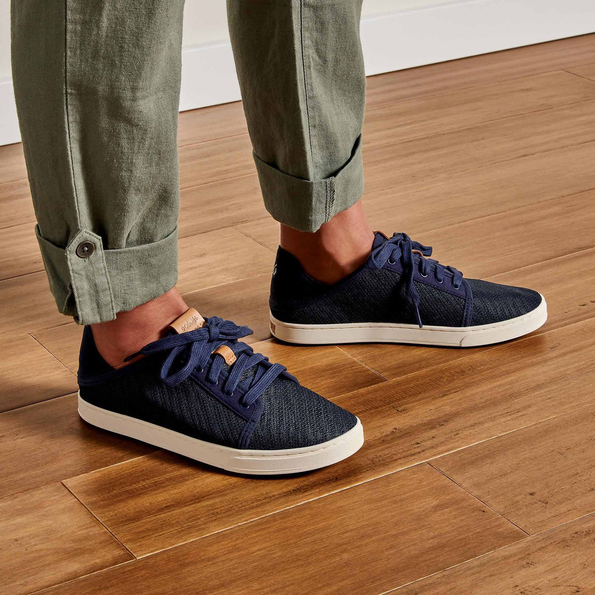 OluKai Pehuea Lī Women's Sneakers - Trench Blue
