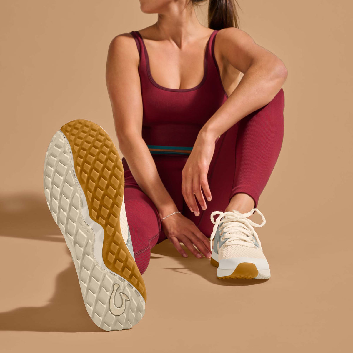 OluKai Wailuku Women’s Athletic Shoes - Off White