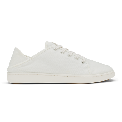 OluKai OluKai Pehuea Lī Canvas Women's Sneakers - Bright White