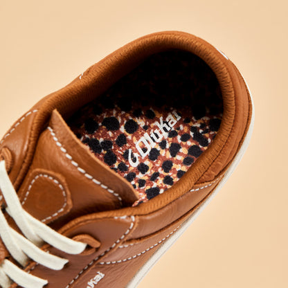 OluKai Hā‘upu Women’s Leather Sneakers - Fox