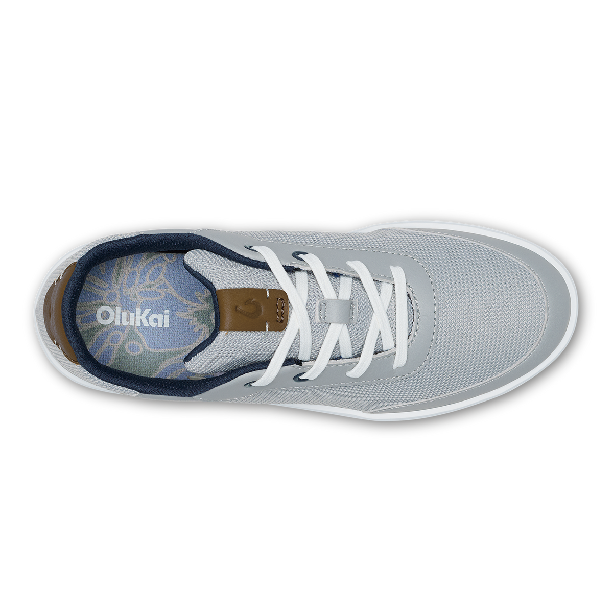 OluKai Kiahuna - Cloud Grey / Tan